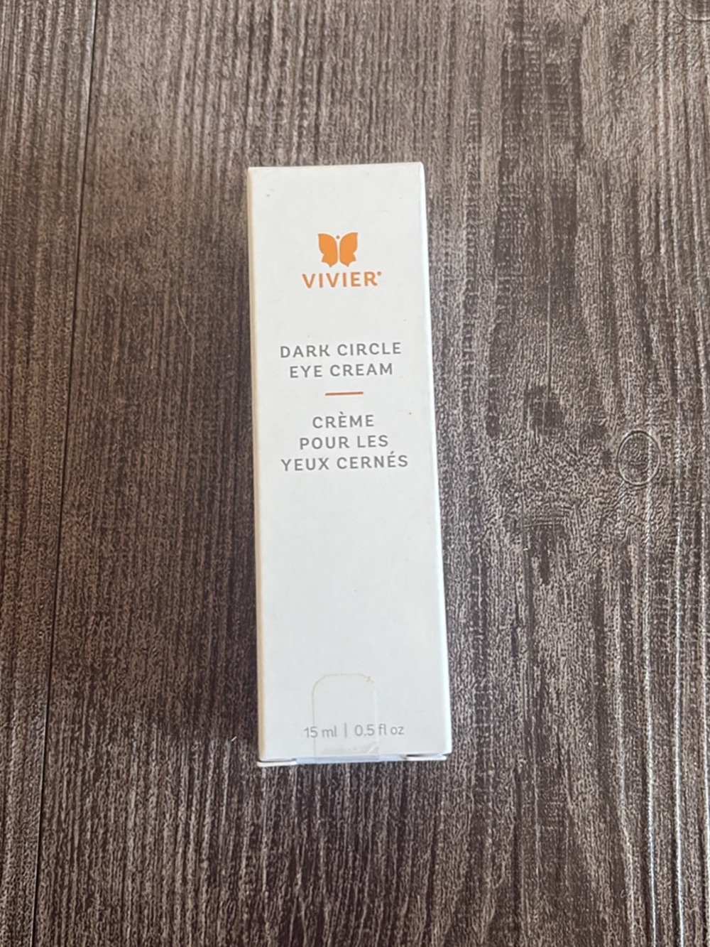 ViVI Dark Circle Eye Cream - White and Orange Accents
